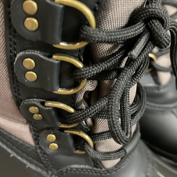 Polo Ralph Lauren Crestwick Pony Lace Up Winter Hiking Rubber Boots snow rain 9 - Picture 4 of 17